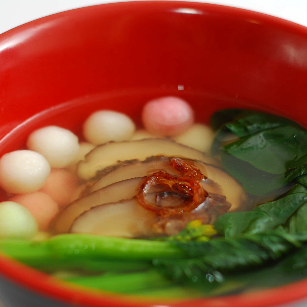 Rainbow Pearls in Clear Soup (Serves: 5)